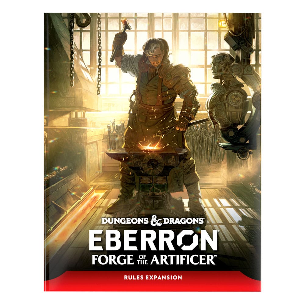 Dungeons & Dragons RPG Regler Expansion Bok Eberron: Forge of the Artificer Wizards of the Coast