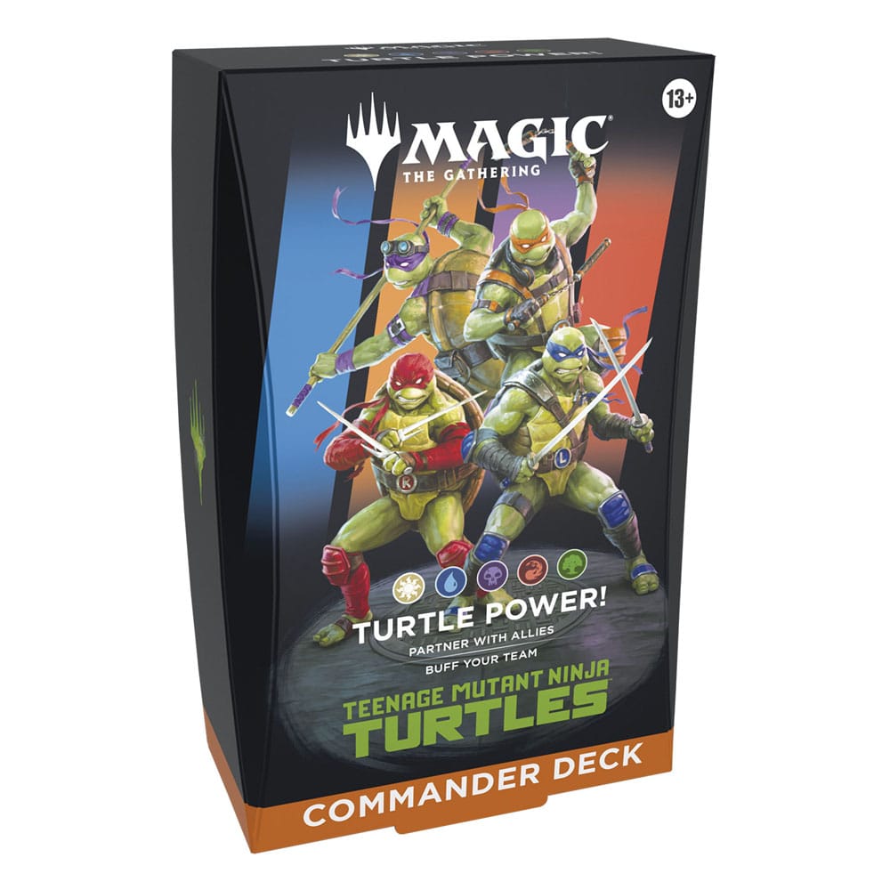 Magic the Gathering Teenage Mutant Ninja Turtles Commander Decks Case (4) Wizards of the Coast