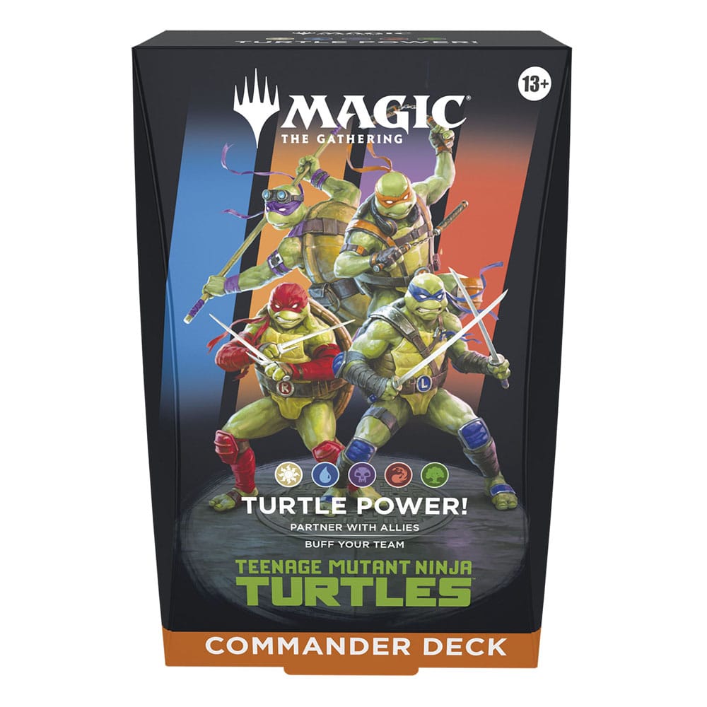 Magic the Gathering Teenage Mutant Ninja Turtles Commander Decks Case (4) Wizards of the Coast