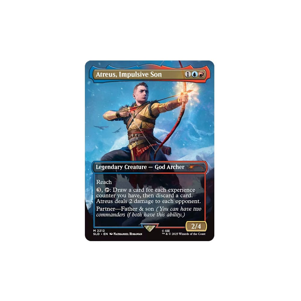 Magic the Gathering Secret Lair x PlayStation: God of War: Norse engelska