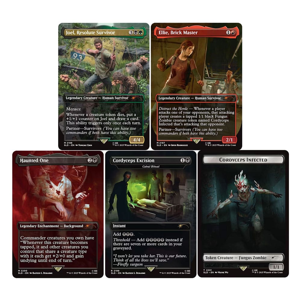 Magic the Gathering Secret Lair x PlayStation: The Last of Us Part I engelska