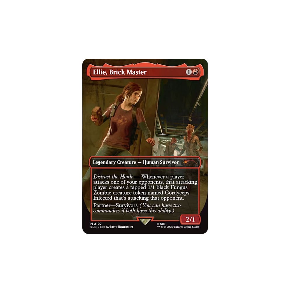 Magic the Gathering Secret Lair x PlayStation: The Last of Us Part I engelska