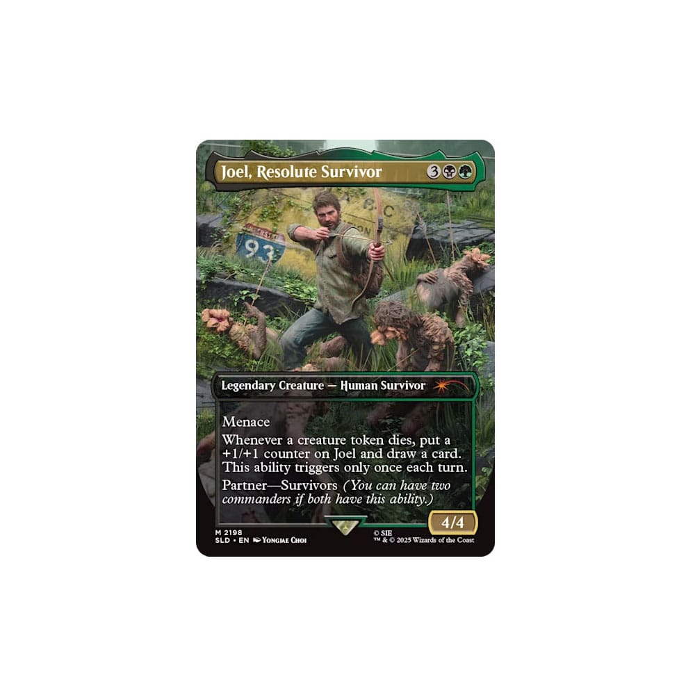 Magic the Gathering Secret Lair x PlayStation: The Last of Us Part I engelska