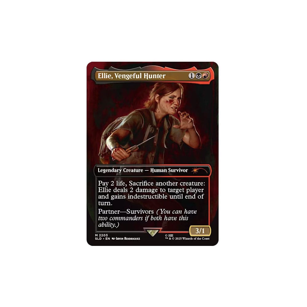 Magic the Gathering Secret Lair x PlayStation: The Last of Us Part II engelska