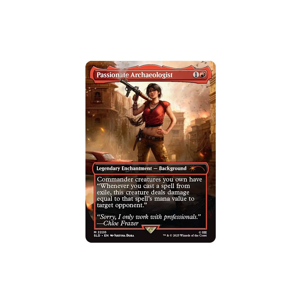 Magic the Gathering Secret Lair x PlayStation: Uncharted engelska