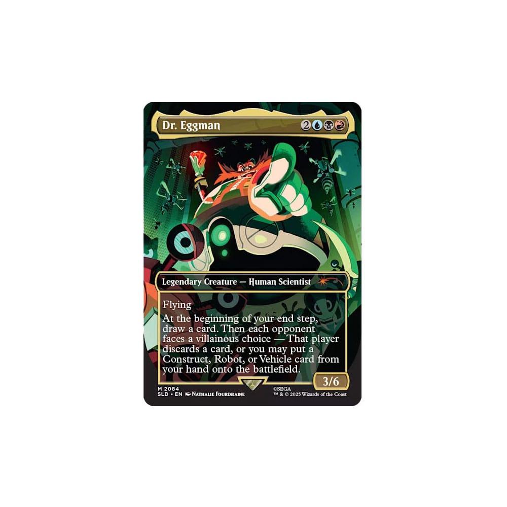 Magic the Gathering Secret Lair x Sonic: Vänner och Fiender engelska