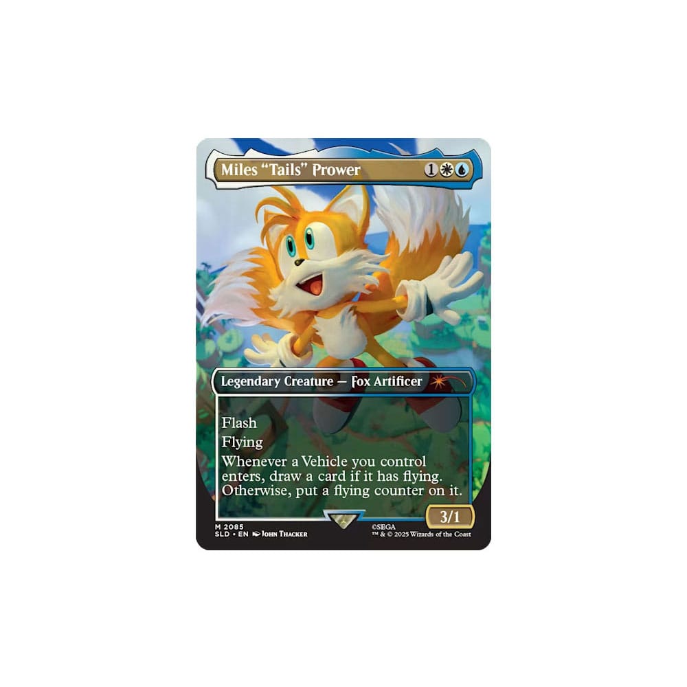 Magic the Gathering Secret Lair x Sonic: Vänner och Fiender engelska