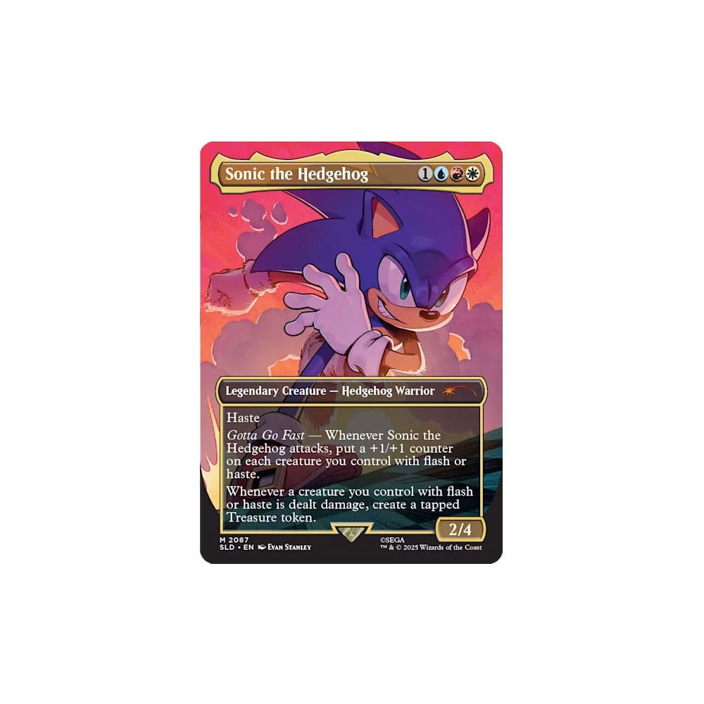 Magic the Gathering Secret Lair x Sonic: Vänner och Fiender engelska