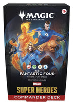 Magic: The Gathering Marvel Super Heroes Commander Decks Förvaringsfodral (4) engelska
