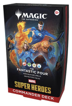 Magic: The Gathering Marvel Super Heroes Commander Decks Förvaringsfodral (4) engelska