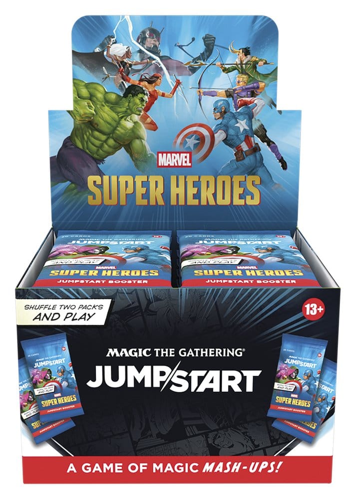 Magic the Gathering Marvel Super Heroes Jumpstart Booster Display (24) engelska