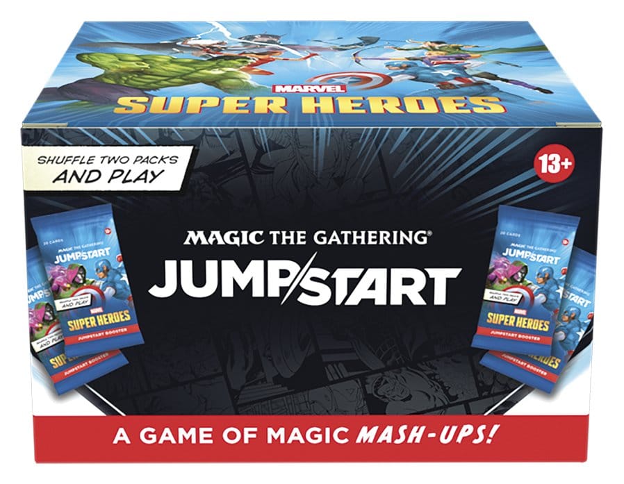 Magic the Gathering Marvel Super Heroes Jumpstart Booster Display (24) engelska