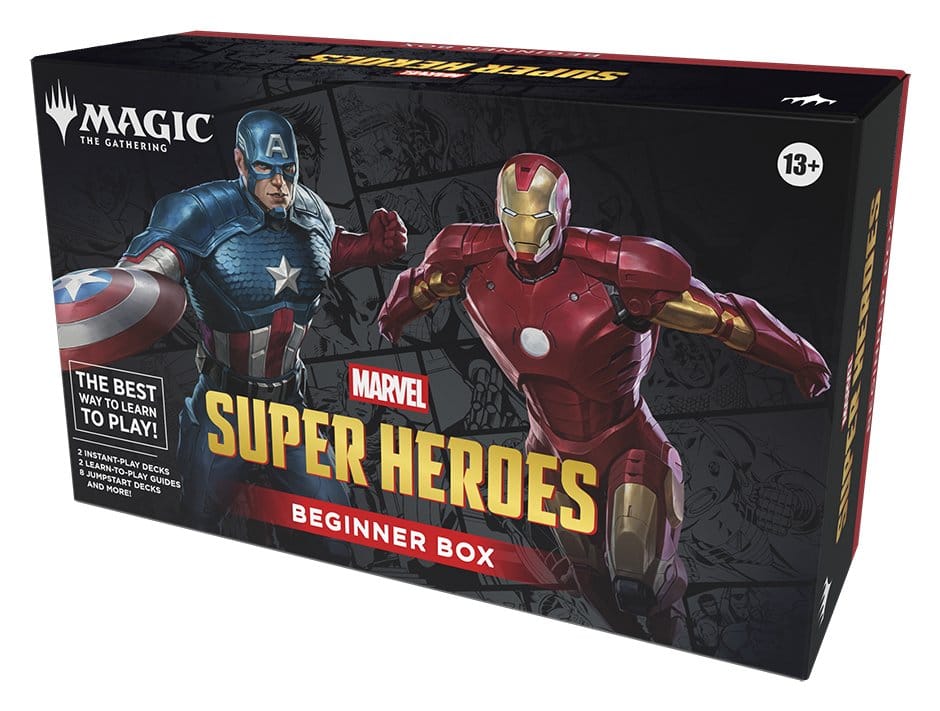 Magic the Gathering Marvel Super Heroes Nybörjar Box Case (3) engelska