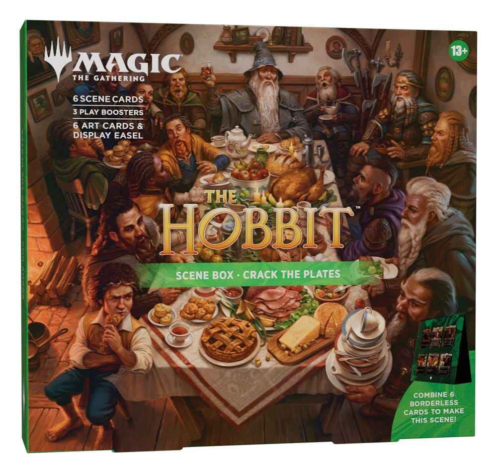 Magic the Gathering The Hobbit Scenbox Display (4) engelska