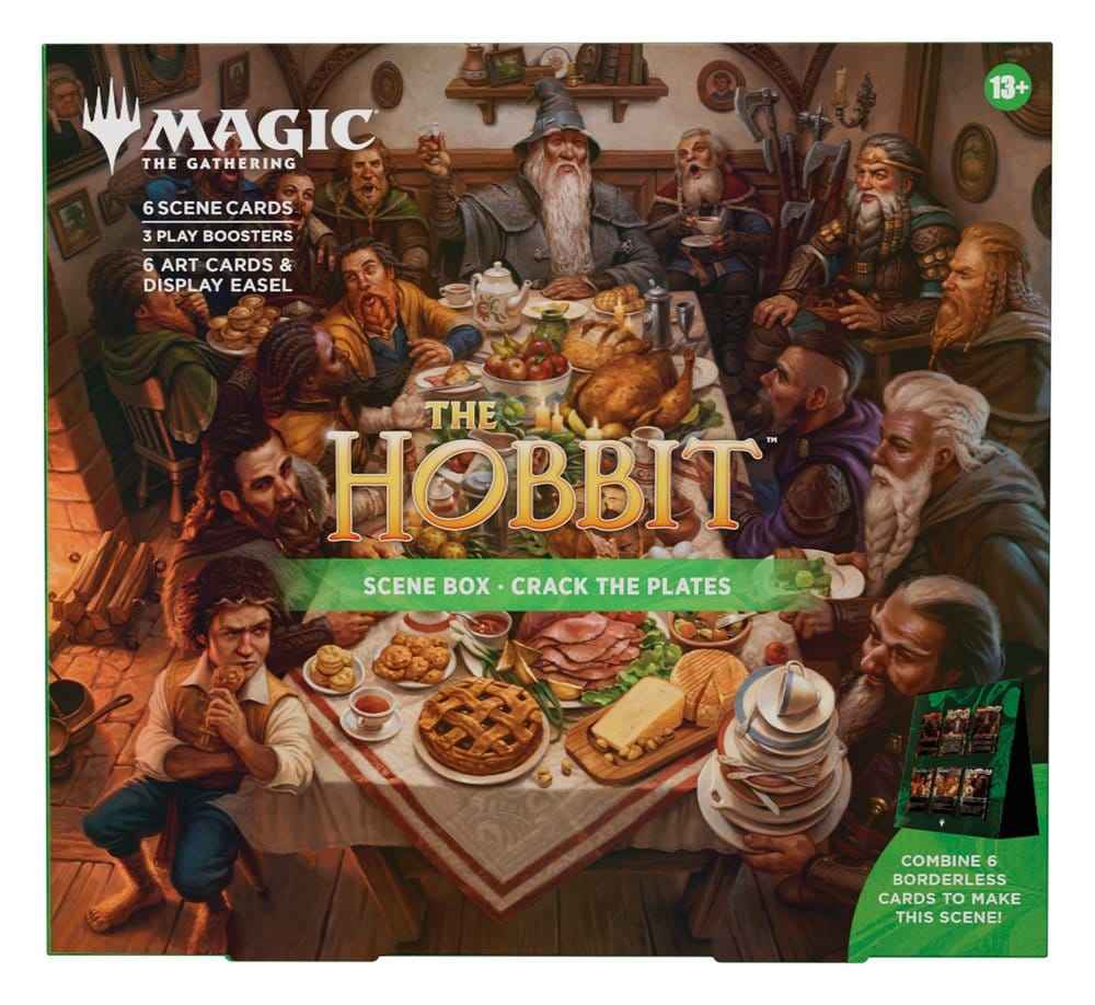Magic the Gathering The Hobbit Scenbox Display (4) engelska