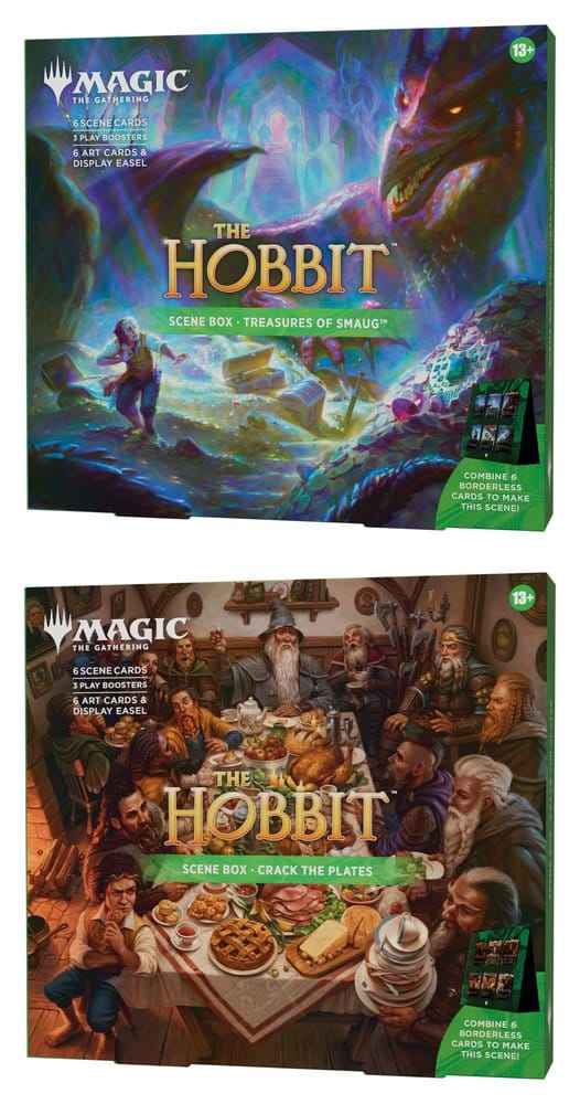 Magic the Gathering The Hobbit Scenbox Display (4) engelska