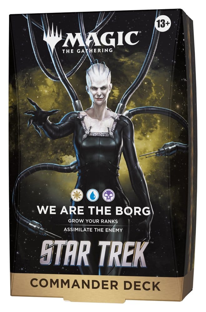 Magic: The Gathering Star Trek Commander Decks Case (4) engelska