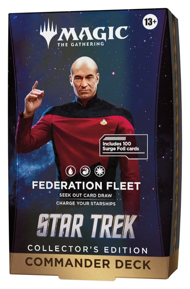 Magic the Gathering Star Trek Collector's Edition Commander Decks Case (4) engelsk
