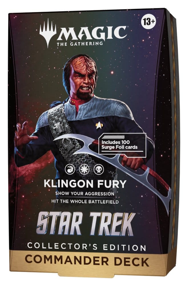 Magic the Gathering Star Trek Collector's Edition Commander Decks Case (4) engelsk