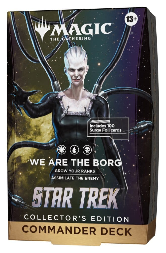 Magic the Gathering Star Trek Collector's Edition Commander Decks Case (4) engelsk