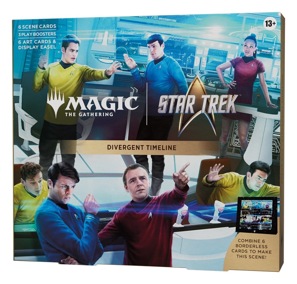 Magic the Gathering Star Trek Scene Box Display (4) engelska