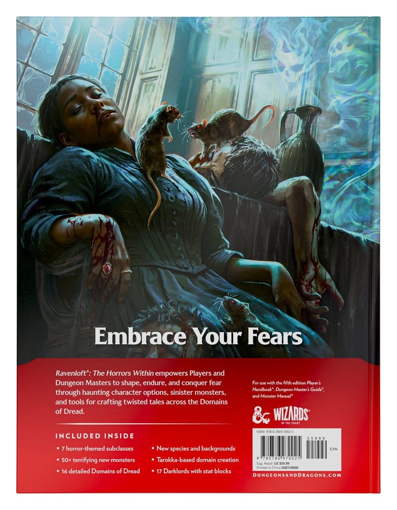 Dungeons & Dragons RPG Ravenloft: Skräcken Inom Boken *Engelsk Version*