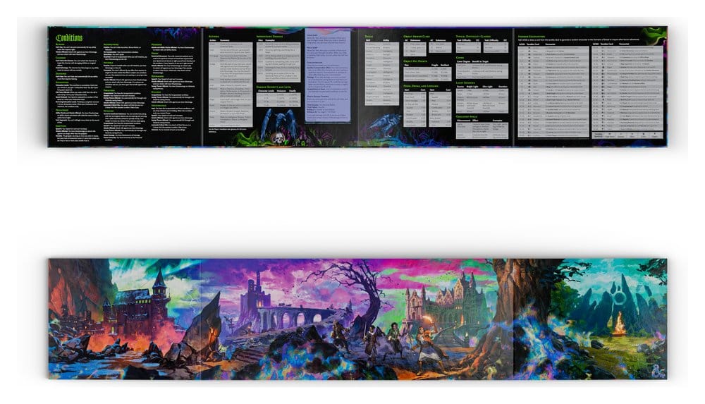 Dungeons & Dragons RPG Ravenloft: De Fasansfulla Mysterierna Inom Dungeon Master-skärm *Engelska Versionen*