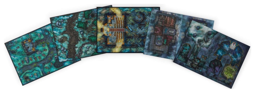 Dungeons & Dragons RPG Ravenloft: Skräcken Inom Karta Paket *Engelsk Version*