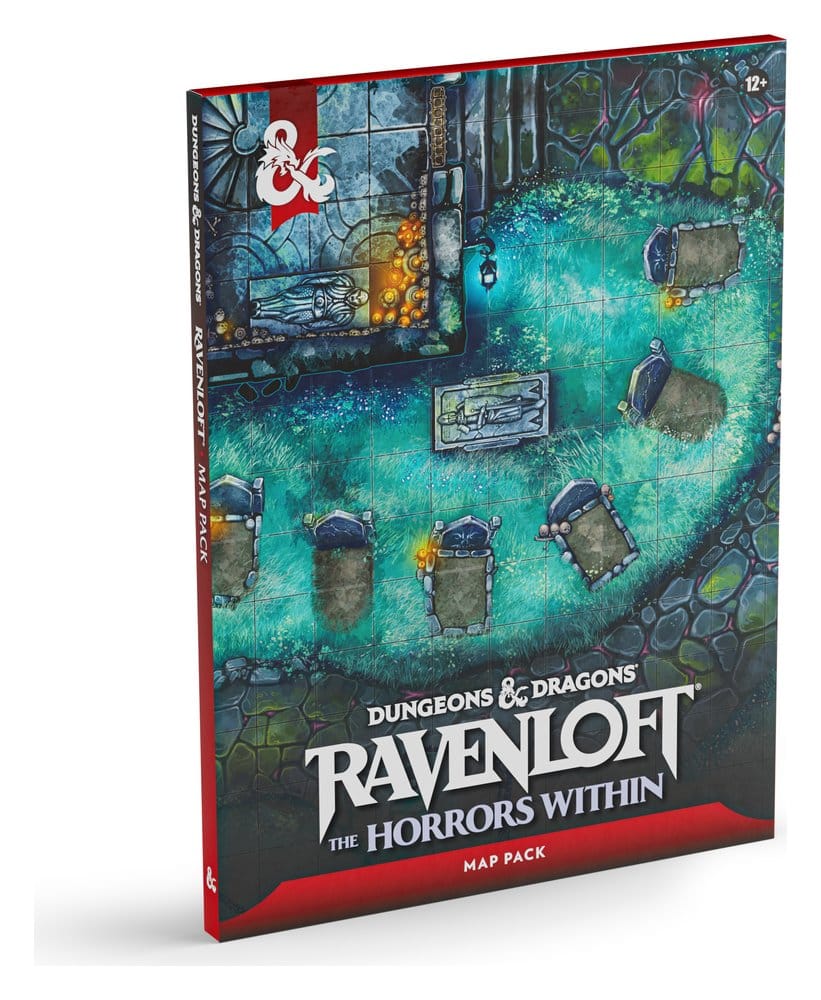 Dungeons & Dragons RPG Ravenloft: Skräcken Inom Karta Paket *Engelsk Version*