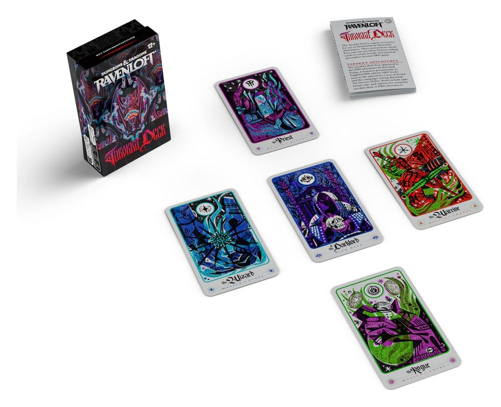 Dungeons & Dragons RPG Ravenloft: Skräcken Inom Tarokka Kortlek *Engelsk Version*
