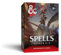 Dungeons & Dragons Rollspels Referenskort: Besvärjelser (Nivå 4-5) *Engelsk Version*