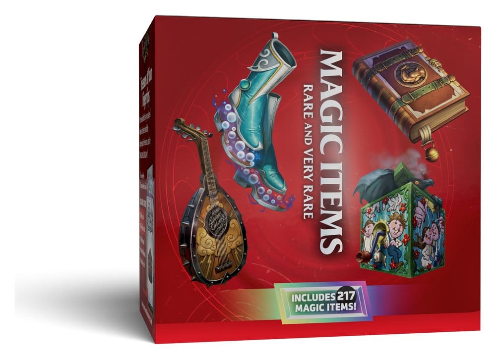 Dungeons & Dragons RPG Referenskort – Magiska Föremål (Sällsynta och Mycket Sällsynta) – Svensk Version