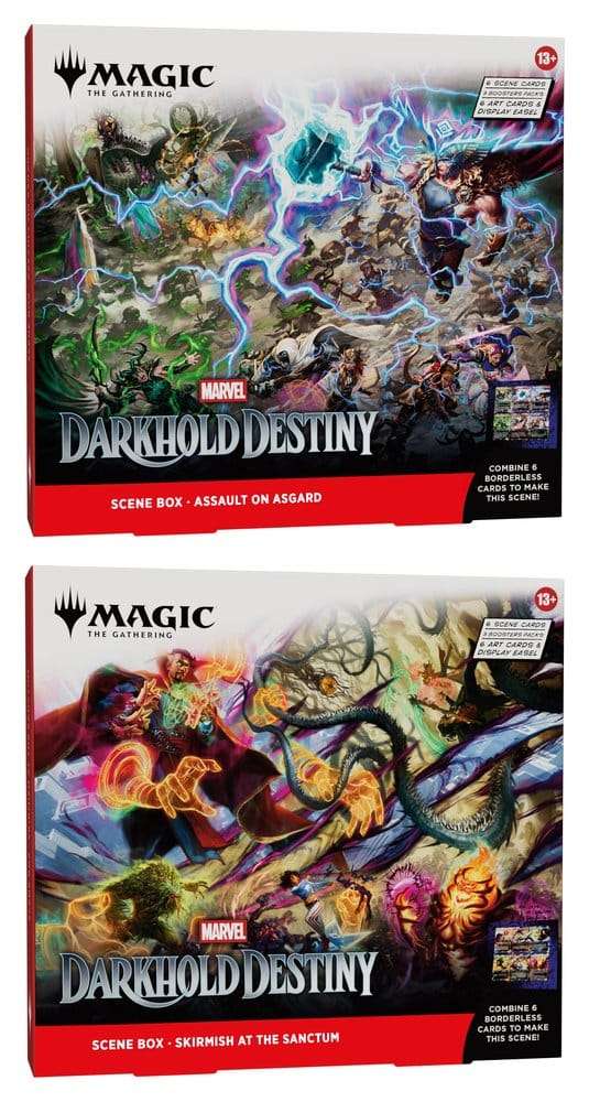Magic the Gathering Marvel: Darkhold Destiny Scene Box Display (4) english