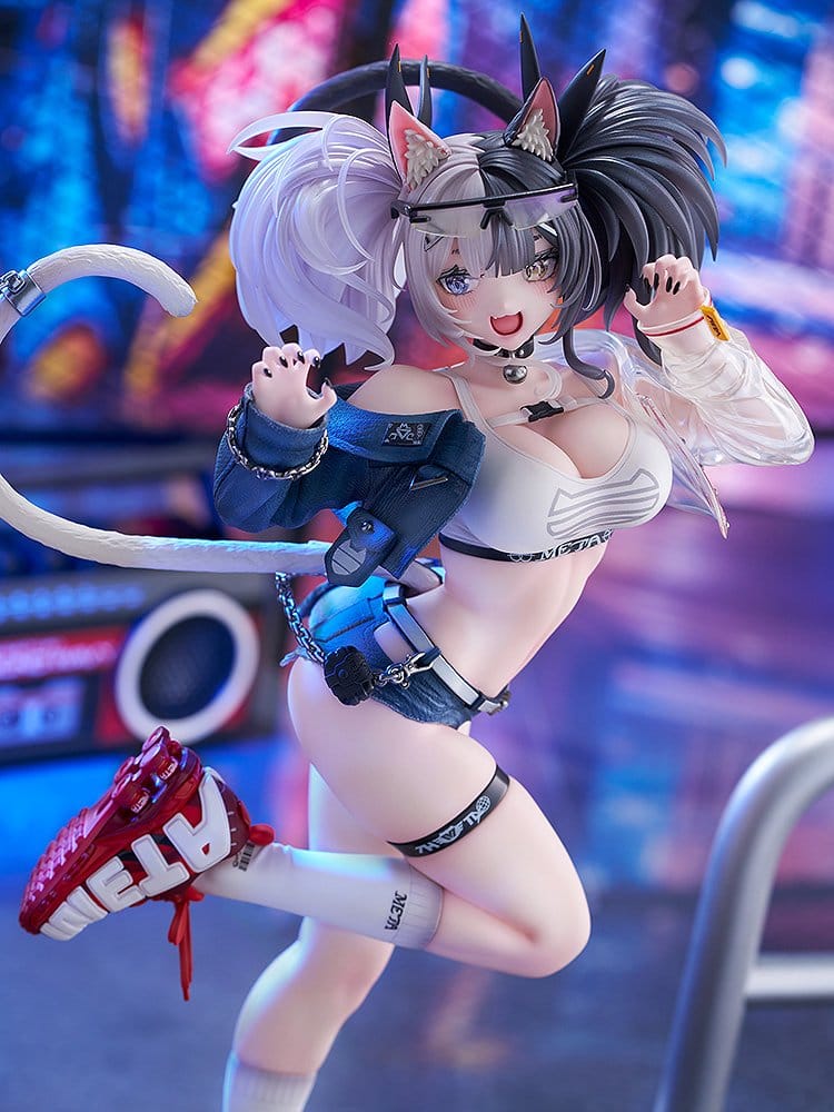 Original Character 1/7 Merutena Girl: Metako Illustration by Neko Metal 23 cm