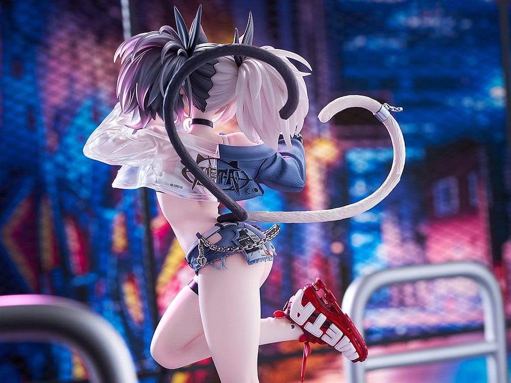 Original Character 1/7 Merutena Girl: Metako Illustration by Neko Metal 23 cm