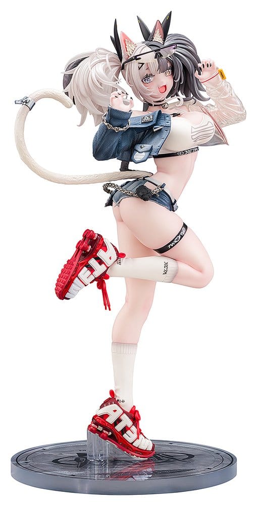 Original Character 1/7 Merutena Girl: Metako Illustration by Neko Metal 23 cm