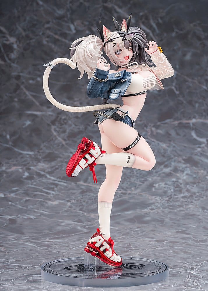 Original Character 1/7 Merutena Girl: Metako Illustration by Neko Metal 23 cm