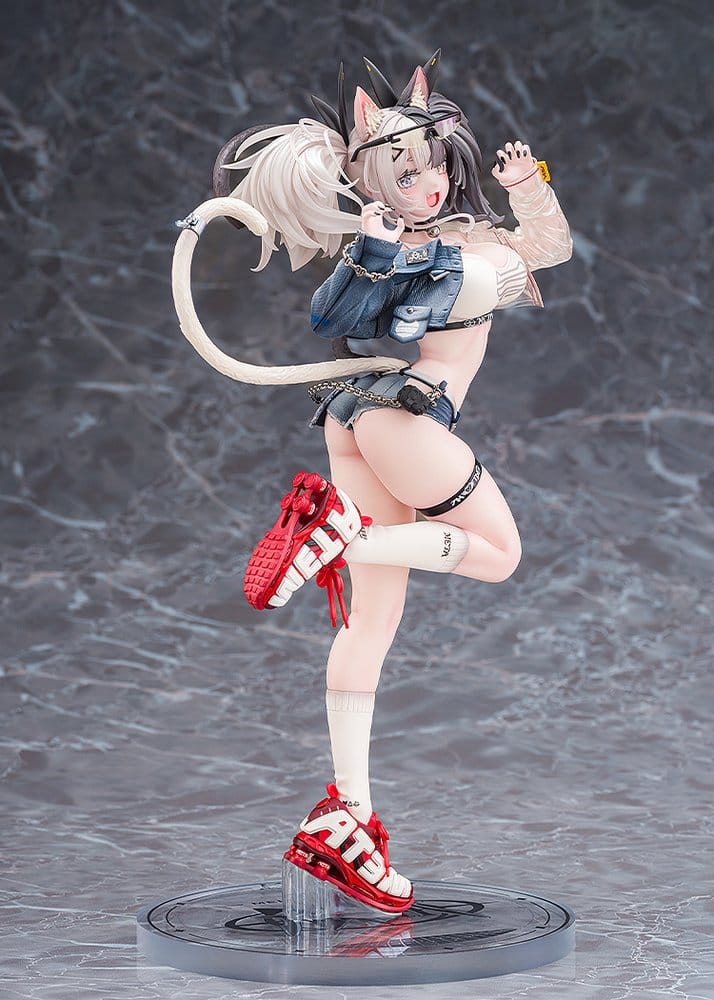 Original Character 1/7 Merutena Girl: Metako Illustration by Neko Metal 23 cm
