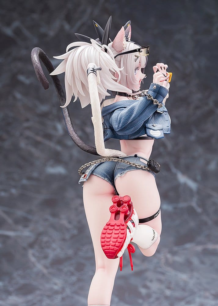 Original Character 1/7 Merutena Girl: Metako Illustration by Neko Metal 23 cm