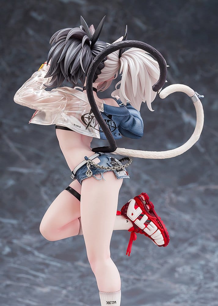 Original Character 1/7 Merutena Girl: Metako Illustration by Neko Metal 23 cm