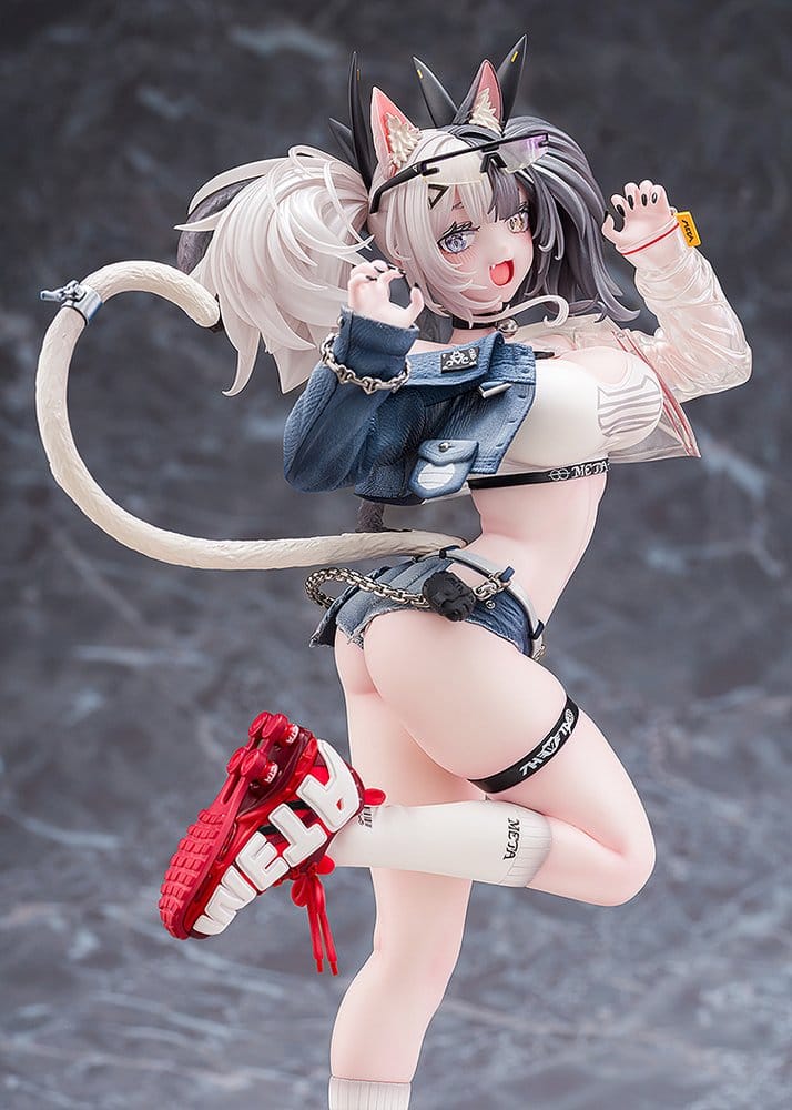 Original Character 1/7 Merutena Girl: Metako Illustration by Neko Metal 23 cm