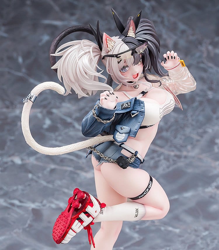Original Character 1/7 Merutena Girl: Metako Illustration by Neko Metal 23 cm