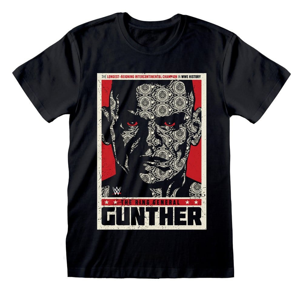 WWE T-Shirt Gunther Svart Storlek XL