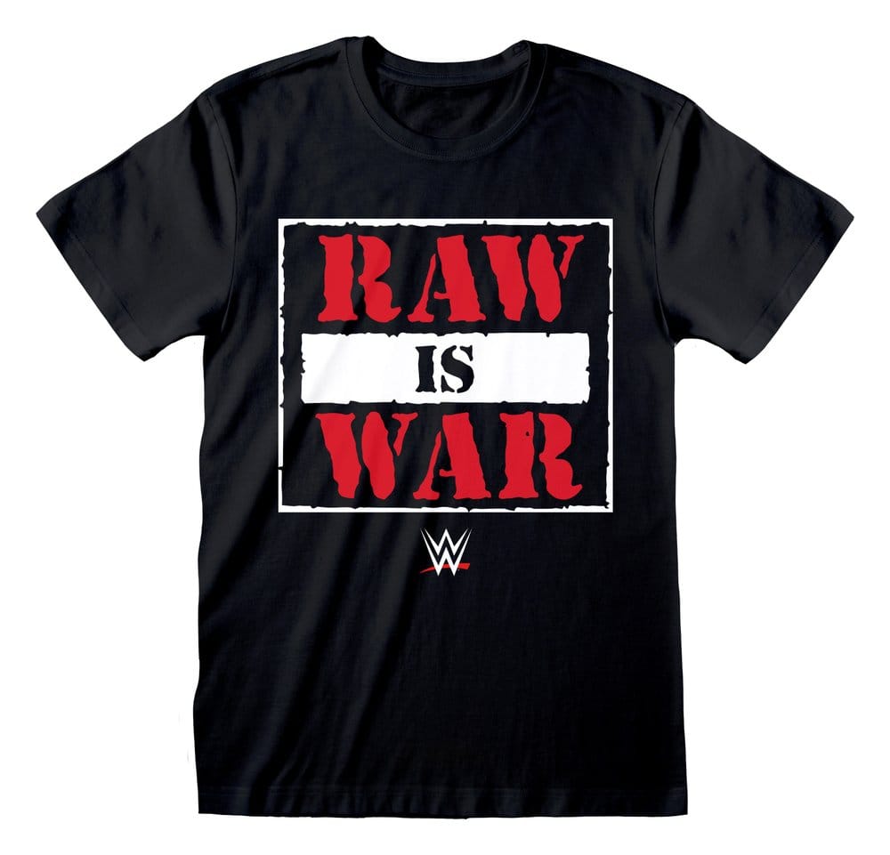 WWE T-Shirt RAW is WAR Svart Storlek S
