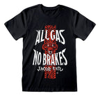 WWE T-Shirt All Gas Svart Storlek M