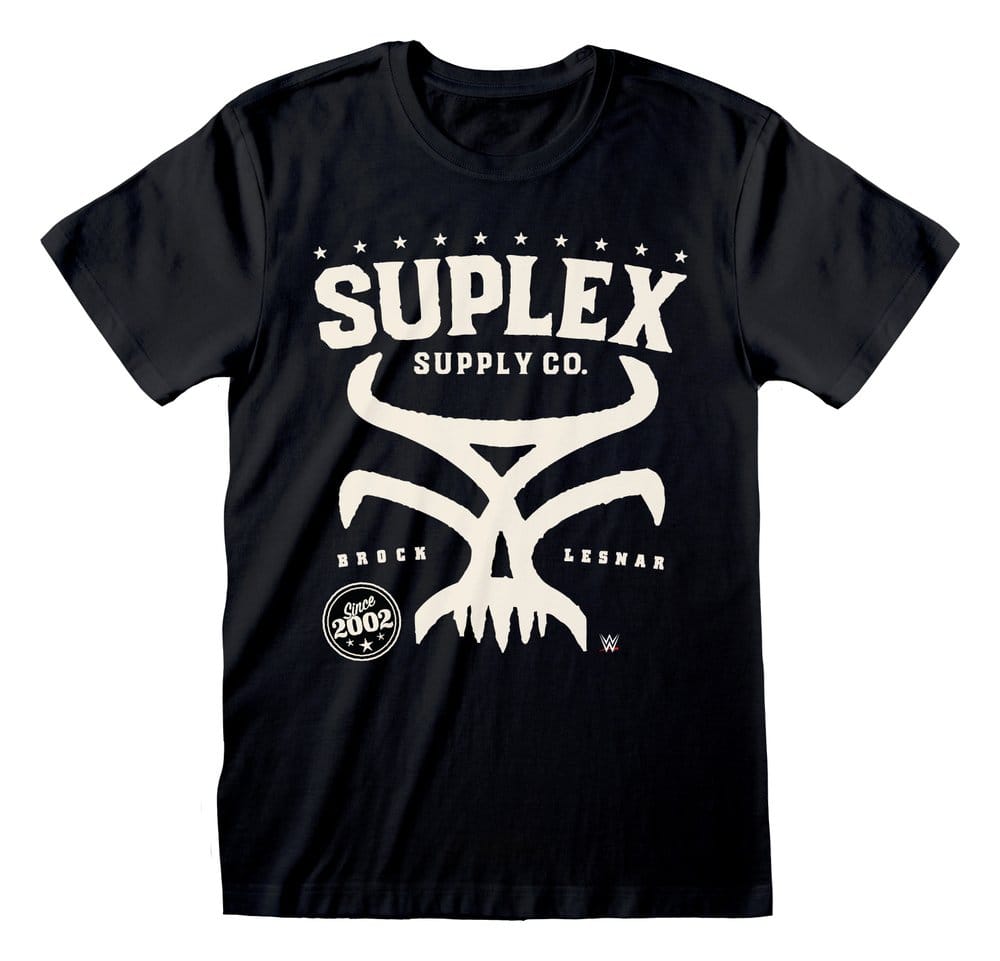 WWE T-Shirt Brock Svart Storlek L