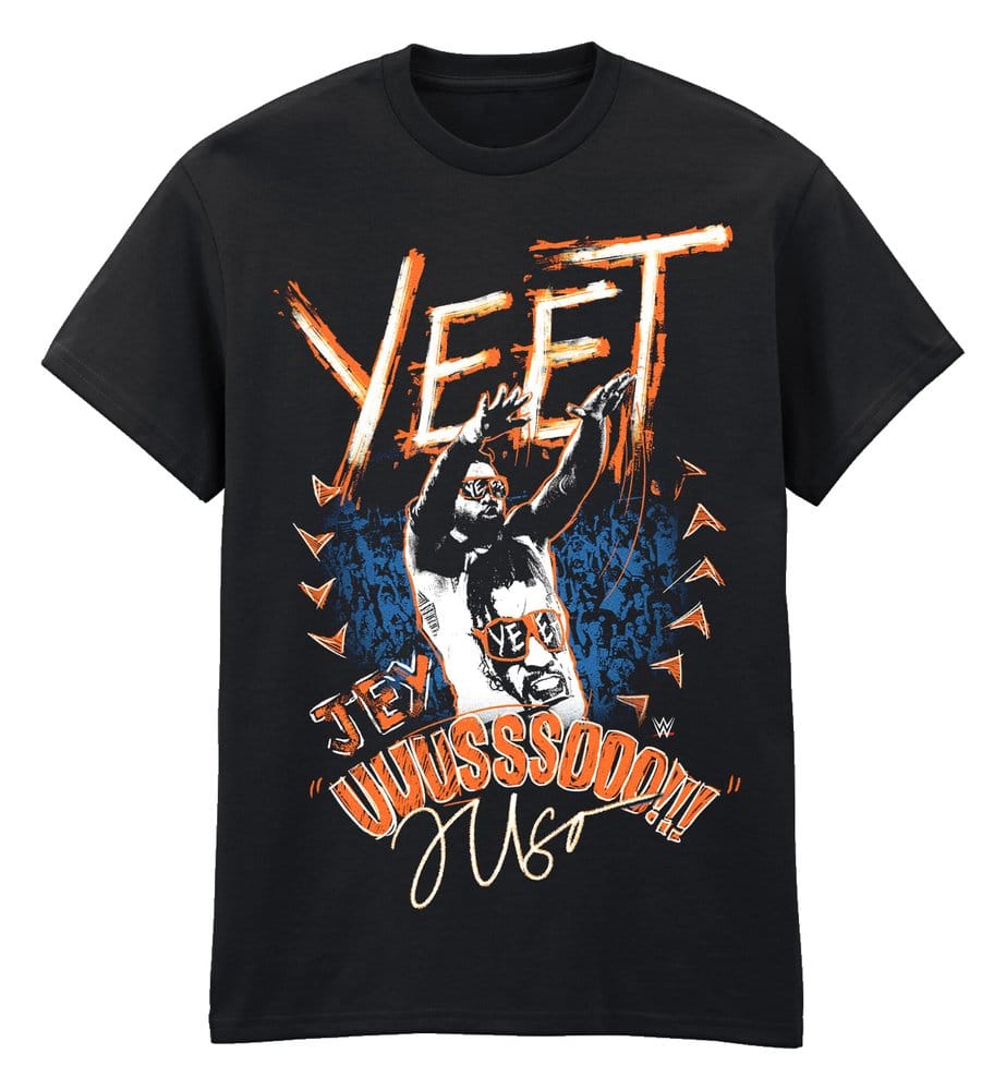 WWE T-Shirt Yeet Svart Storlek S