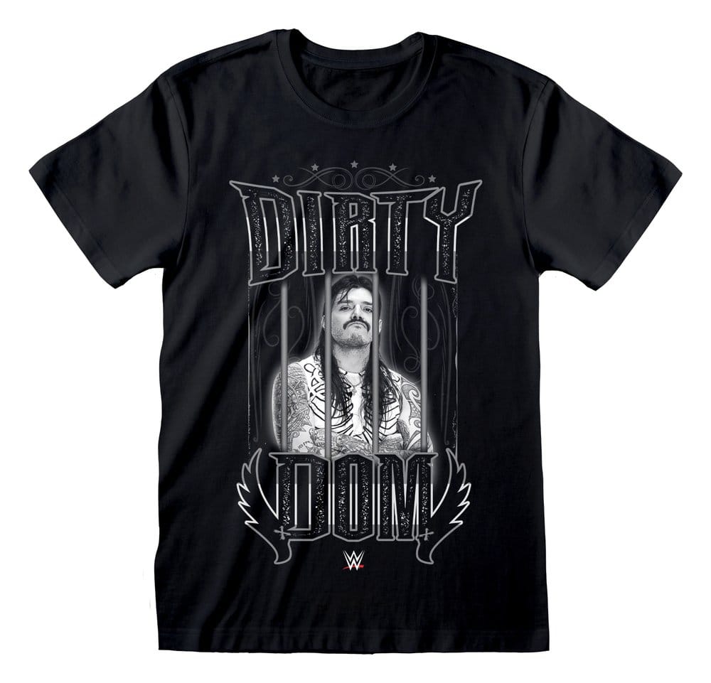 WWE T-Shirt Dirty Dom Svart Storlek M