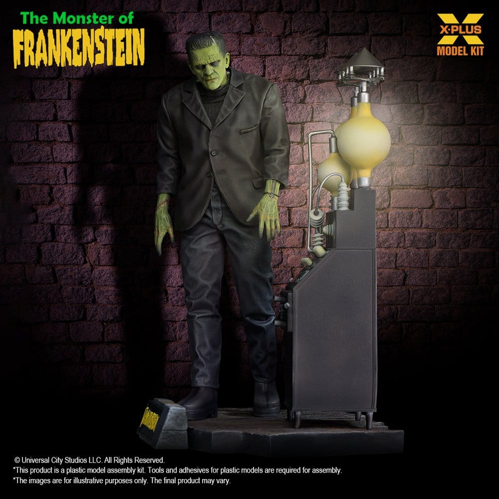 Plastmodellbyggsats 1/8 Frankenstein – Frankensteins monster 27 cm