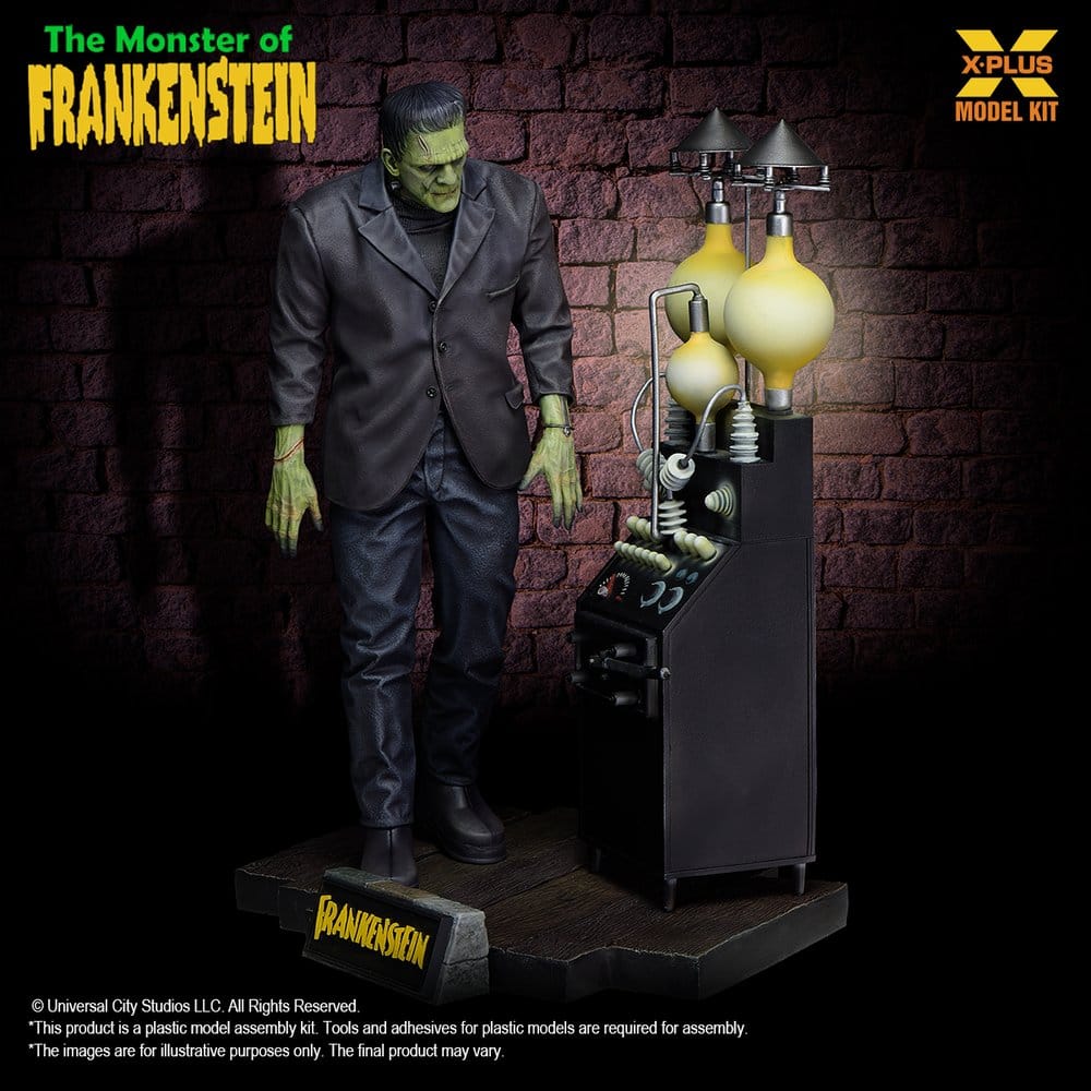Plastmodellbyggsats 1/8 Frankenstein – Frankensteins monster 27 cm